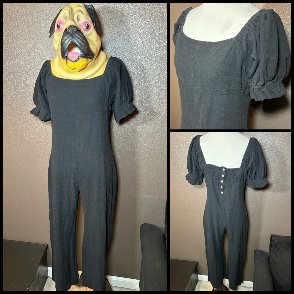 BOHME, button back romper!!